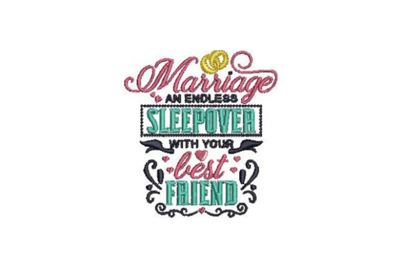 Marriage an Endless Sleepover