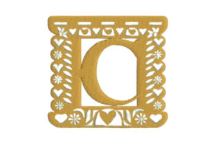 Papel Picado Alphabet C