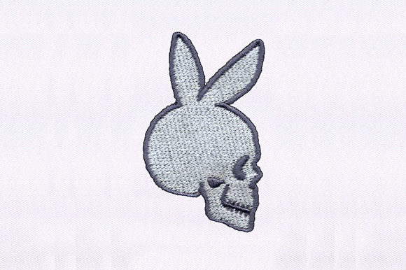 Skull with Bunny Ears