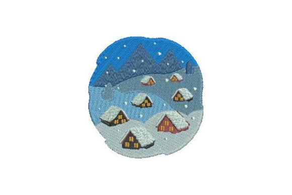Snowy Village: A Boutique Embroidery Designer’s Real-World Review