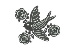 Traditional Style Tattoo Dove